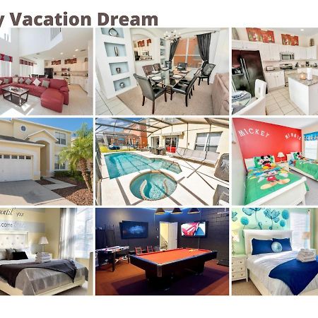 קיסימי Disney Dream With Hot Tub, Pool, Xbox, Games Room, Lakeview, 10 Min To Disney, Clubhouse מראה חיצוני תמונה
