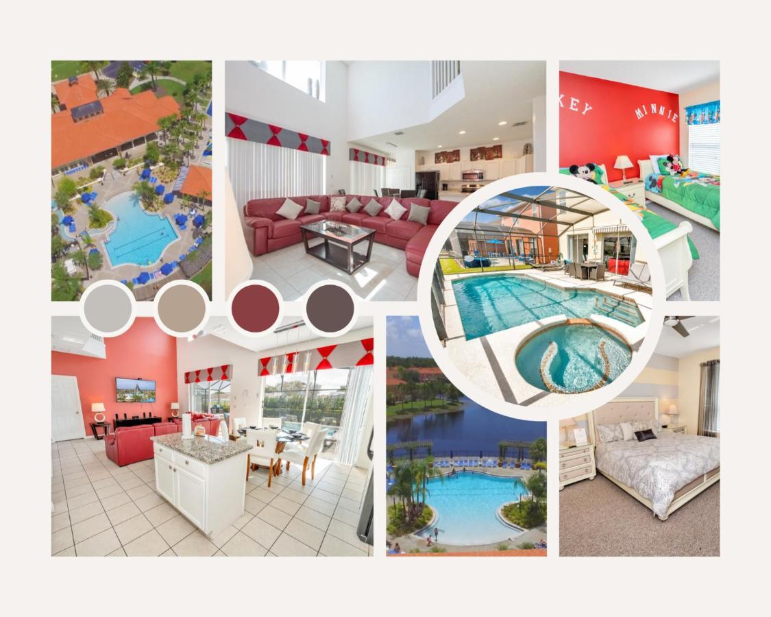 קיסימי Disney Dream With Hot Tub, Pool, Xbox, Games Room, Lakeview, 10 Min To Disney, Clubhouse מראה חיצוני תמונה