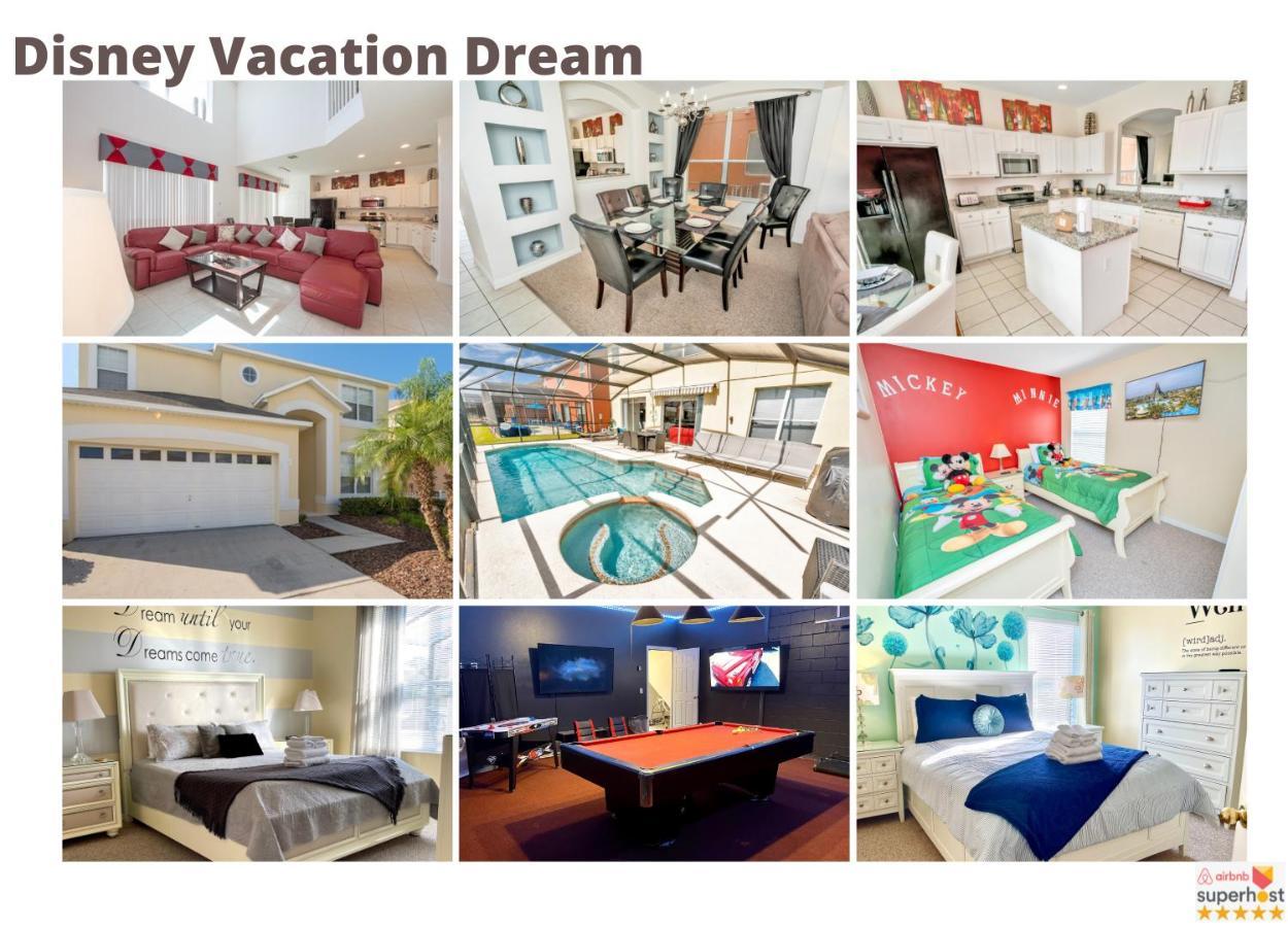 קיסימי Disney Dream With Hot Tub, Pool, Xbox, Games Room, Lakeview, 10 Min To Disney, Clubhouse מראה חיצוני תמונה